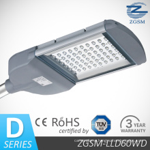 60W High Efficient LED Street Lighting 3 Years Warranty